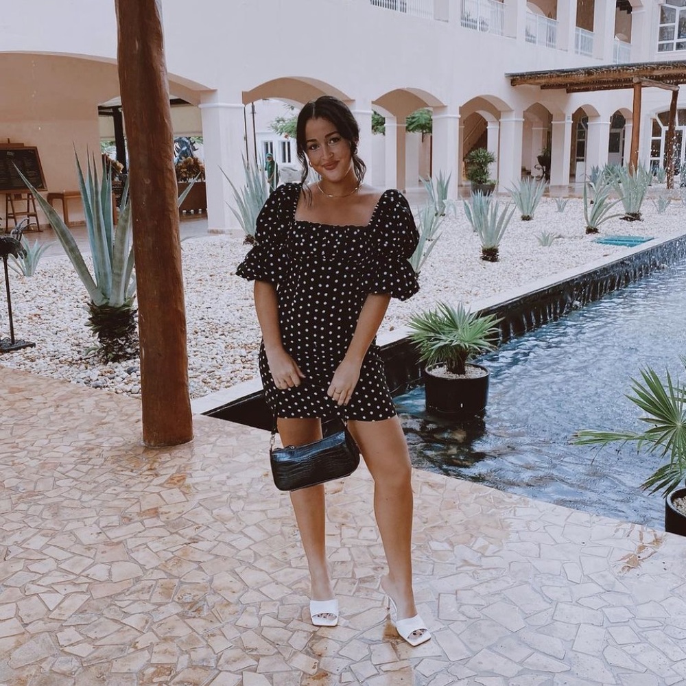 Polka dot dress